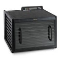 Excalibur Deshidrator cu 9 tăvi și timer, control digital, Negru, Ușă transparentă