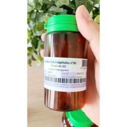 Flacon cu capsule 00, vegetale, goale, x60 buc.