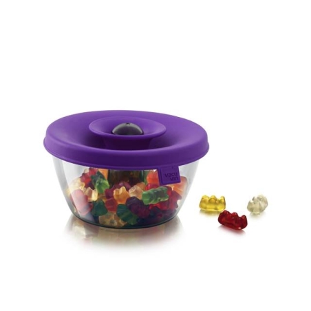 Cutie depozitare bomboane sau nuci, violet