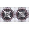 Wet blade (W - left) and Dry blade (D - right) comparison