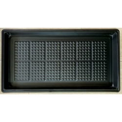 Tavă de germinare și culturi de iarbă și vlăstari, 62x33x4 cm