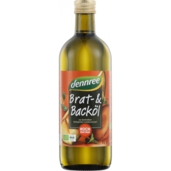 Ulei de floarea soarelui pentru gătit, bio, 1l, Dennree