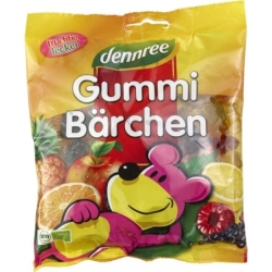 Ursuleți din gelatină bio, 400g, Dennree