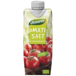 Suc de roșii bio vegan, 500ml, Dennree