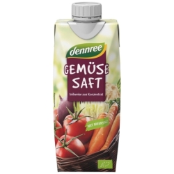 Suc de legume bio, 500ml, Dennree