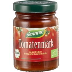 Pastă de tomate 22% substanță uscată, bio, 100g, Dennree