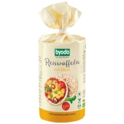 Rondele din orez și mei fără gluten, bio, 100g, Byodo