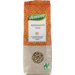 Coriandru semințe, bio, 45g, Dennree