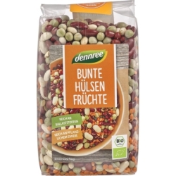 Mix colorat din leguminoase, bio, 500g, Dennree
