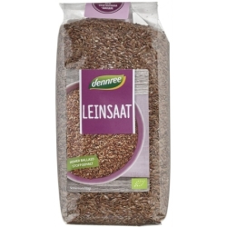 Semințe de in, bio, 500g, Dennree