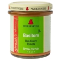 Cremă tartinabilă vegetală Basitom cu busuioc și tomate, bio, 160g, Zwergenwiese