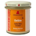 Cremă tartinabilă vegetală bio Gelbie cu sfeclă galbenă și ceapă, 160g, Zwergenwiese