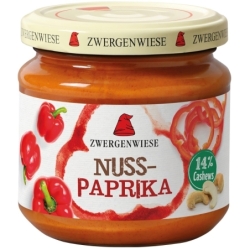 Cremă tartinabilă cu nuci și ardei, bio, 200g, Zwergenwiese