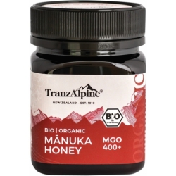 Miere bio de manuka MGO 400, 250g, TranzAlpine