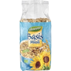 Musli de bază integral, bio, 750g, Dennree