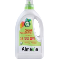 Detergent lichid pentru rufe colorate, cu parfum din flori de tei, 1.5l, AlmaWin