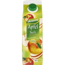 Suc de mere bio, 1l, Dennree