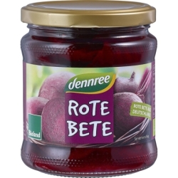Sfeclă roșie felii, bio, 330g, Dennree