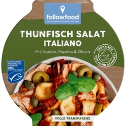 Salată cu ton el Gusto Italiano, 160g, Followfish