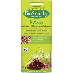 Semințe de trifoi roșu pentru germinat, bio, 30g, BioSnacky Rapunzel