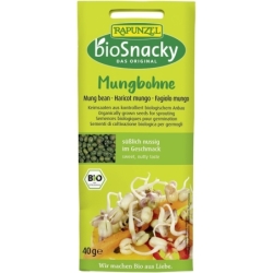Semințe de fasole mung pentru germinat, bio, 40g, BioSnacky Rapunzel