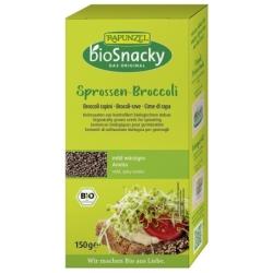 Semințe de broccoli eco pentru germinat, bio, 150g, BioSnacky Rapunzel