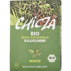 Gumă de mestecat bio cu mentă, 30g, Chicza