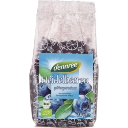 Afine bio uscate prin congelare, 35g, Dennree