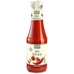 Ketchup picant bio, 500ml, Byodo