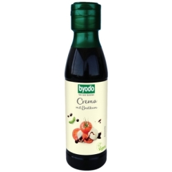 Oțet balsamic bio cremă cu busuioc, 150ml, Byodo