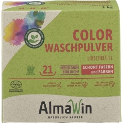 Detergent pudră pentru rufe colorate natural, 1kg, AlmaWin