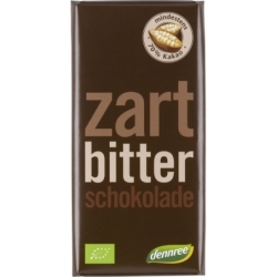 Ciocolată amăruie 70% cacao, bio, 100g, Dennree