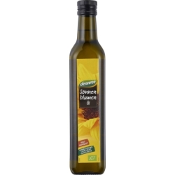 Ulei de floarea soarelui presat la rece, bio, 500ml, Dennree