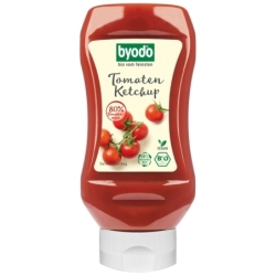 Ketchup de tomate în flacon fără gluten, bio, 300ml, Byodo