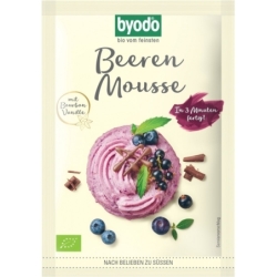 Mix pentru mousse cu fructe de pădure, bio, 30g, Byodo