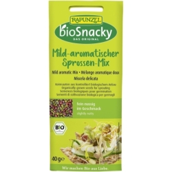 Mix de semințe aromate pentru germinat, bio, 40g, BioSnacky Rapunzel