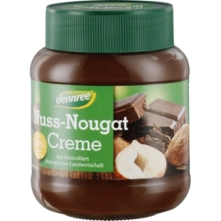 Cremă nuss-nougat, bio, 400g, Dennree