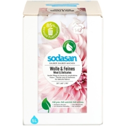 Detergent lichid pentru lână și rufe delicate Bag-in-Box, 5l, Sodasan
