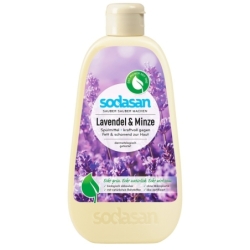 Detergent de vase lichid cu lavandă și mentă, 500ml, Sodasan