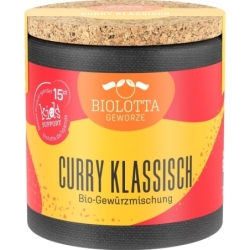 Mix de condimente bio curry clasic, 40g, BioLotta