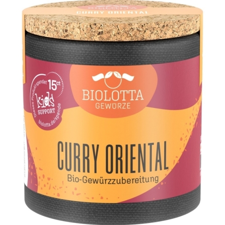 Mix de condimente curry oriental, bio, 45g, BioLotta