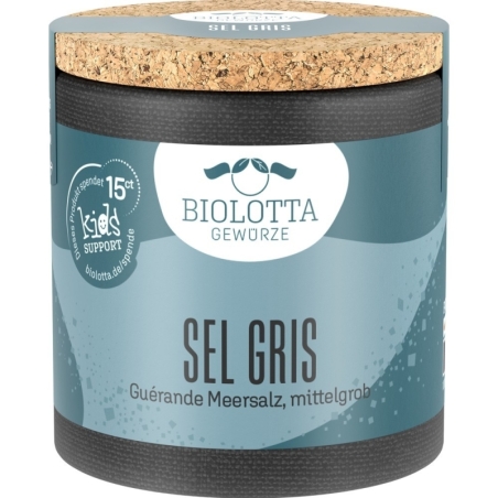 Sare de mare Gris Guerande, 85g, BioLotta