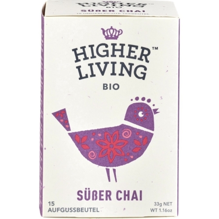 Ceai bio sweet Chai, 33g, Higher Living