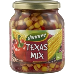 Fasole bio Texas mix, 350g, Dennree