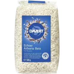 Orez bio Arborio risotto, 500g, Davert