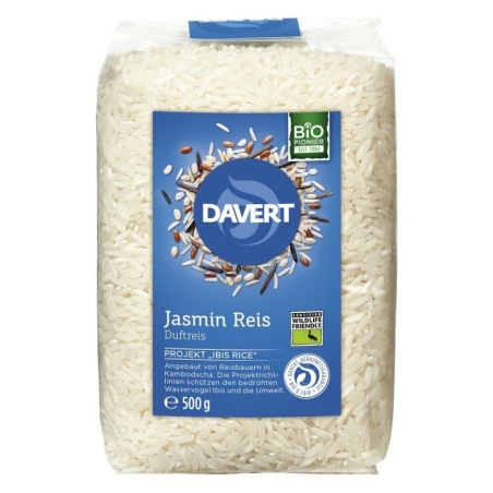 Orez Jasmin bio, 500g, Davert