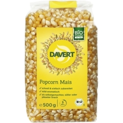 Porumb bio pentru popcorn, 500g, Davert