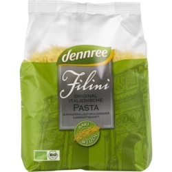 Fidea pentru supă Filini din grâu dur, bio, 500g, Dennree
