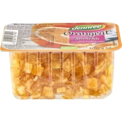 Coajă de portocală confiată, bio, 100g, Dennree