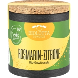 Sare cu rozmarin și lămâie, bio, 55g, BioLotta